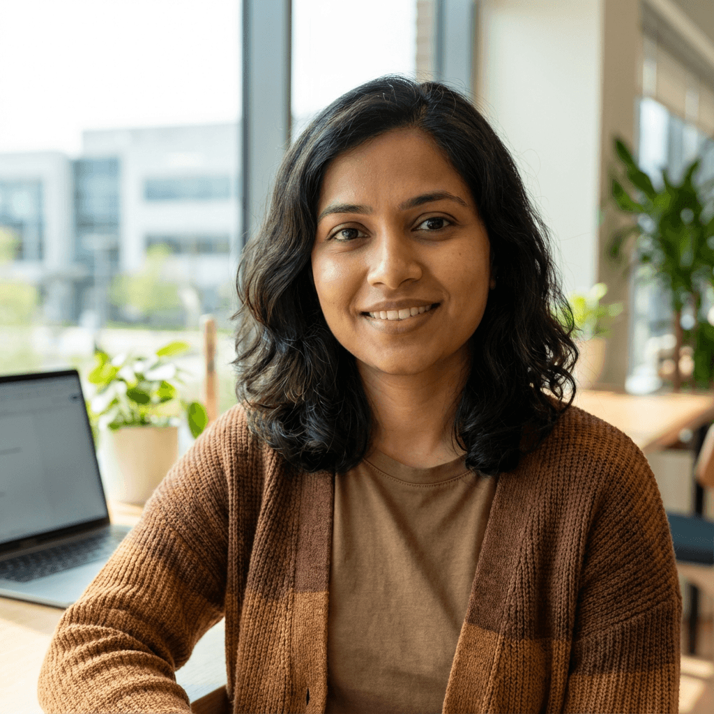 Priya Sharma, Senior Solutions Architect