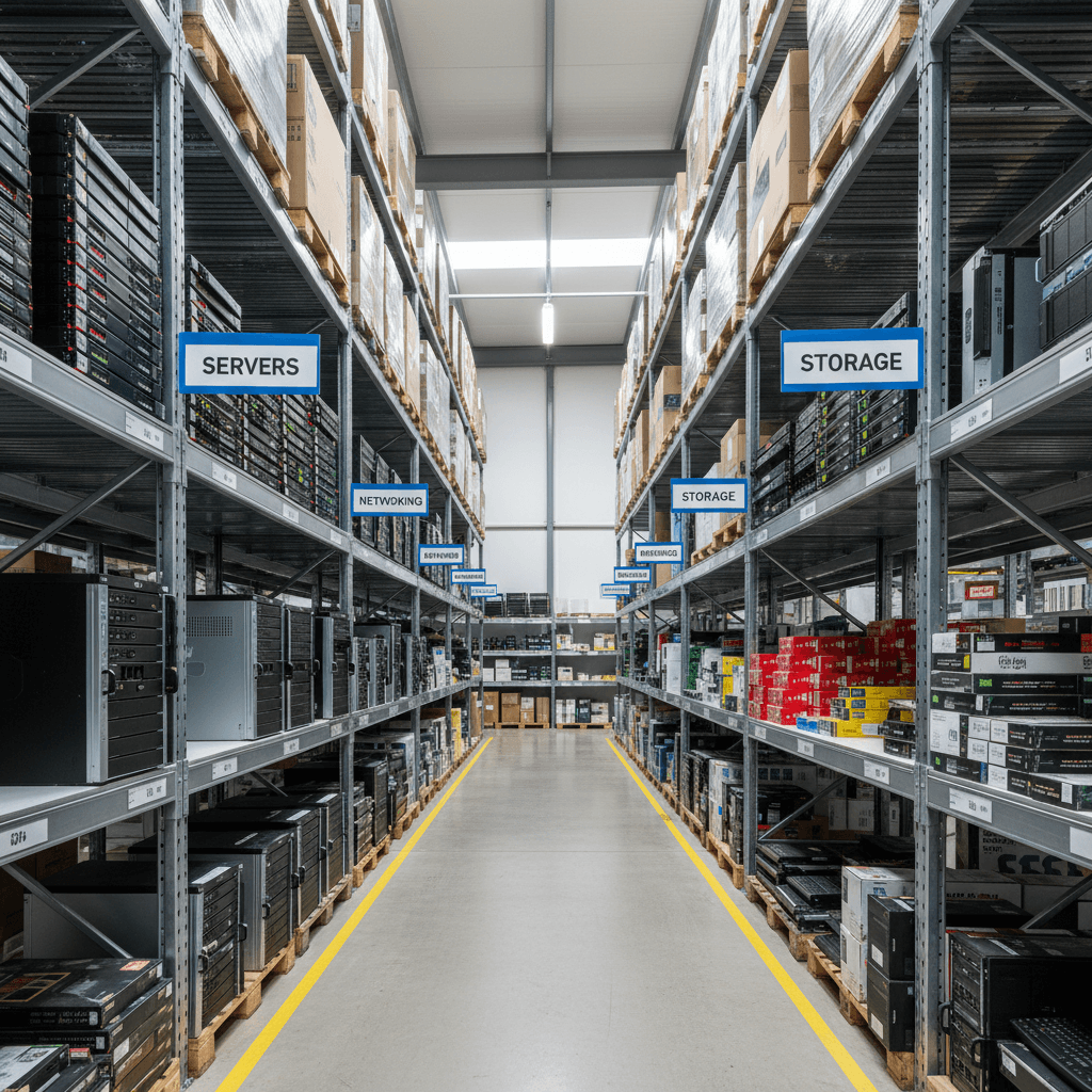 IT infrastructure and hardware distribution